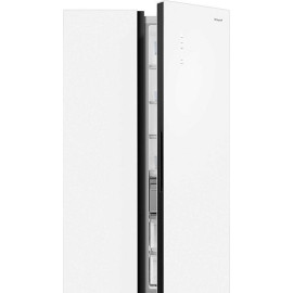 Холодильник WEISSGAUFF WSBS 1036 Inverter NoFrost Premium White Glass
