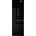 Холодильник WEISSGAUFF WRK 185 Total NoFrost Inverter Black Glass