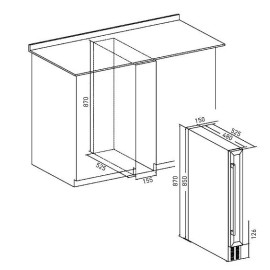 Винный шкаф ZUGEL ZCWI70B
