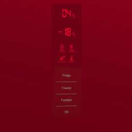 Холодильник MAUNFELD MFF200NFR Inverter
