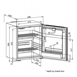 Минибар DOMETIC RH569 LDFS