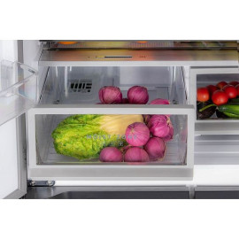 Холодильник HIBERG RFQ-600DX NFGB inverter