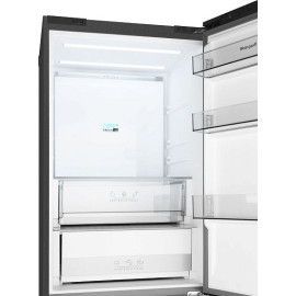Холодильник WEISSGAUFF WFD 450 Total NoFrost Inverter Dark Grey Built-in