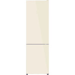 Холодильник WEISSGAUFF WRK 2000 D Full NoFrost Inverter Beige Glass