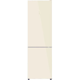 Холодильник WEISSGAUFF WRK 2000 D Full NoFrost Inverter Beige Glass