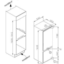 Холодильник WEISSGAUFF WRKI 195 Total NoFrost Inverter