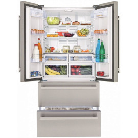 Холодильник BEKO GNE 60021 X нержавеющая сталь