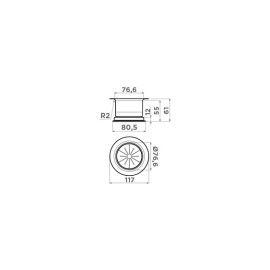 Сменная горловина для измельчителя OMOIKIRI NA-04 LG (4956726)
