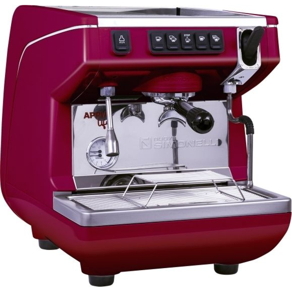 Кофемашина NUOVA SIMONELLI Appia Life 1Gr V red