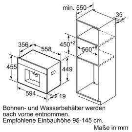 Встраиваемая кофемашина Bosch CTL 636 EB6