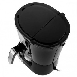 Кофеварка FIRST 5464-4 Black/Steel