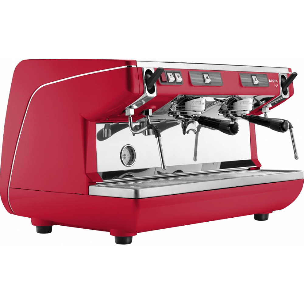 Кофемашина NUOVA SIMONELLI APPIA LIFE 2 GR S red высокие группы + экономайзер