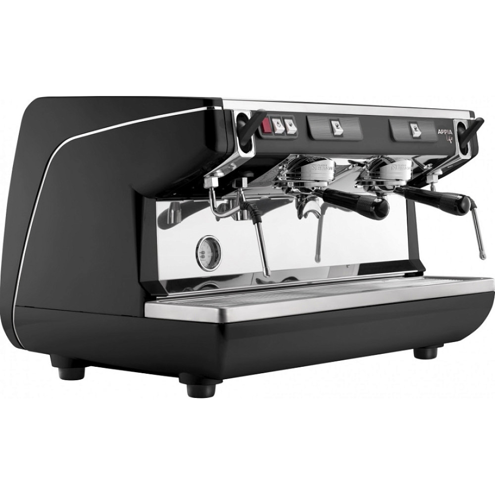 Кофемашина NUOVA SIMONELLI APPIA LIFE 2 GR S black высокие группы + экономайзер
