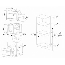Кофемашина SMEG CMS4104B3RU