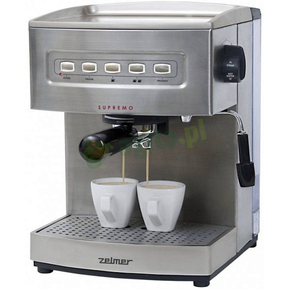Кофемашина ZELMER 13z013 серебристый