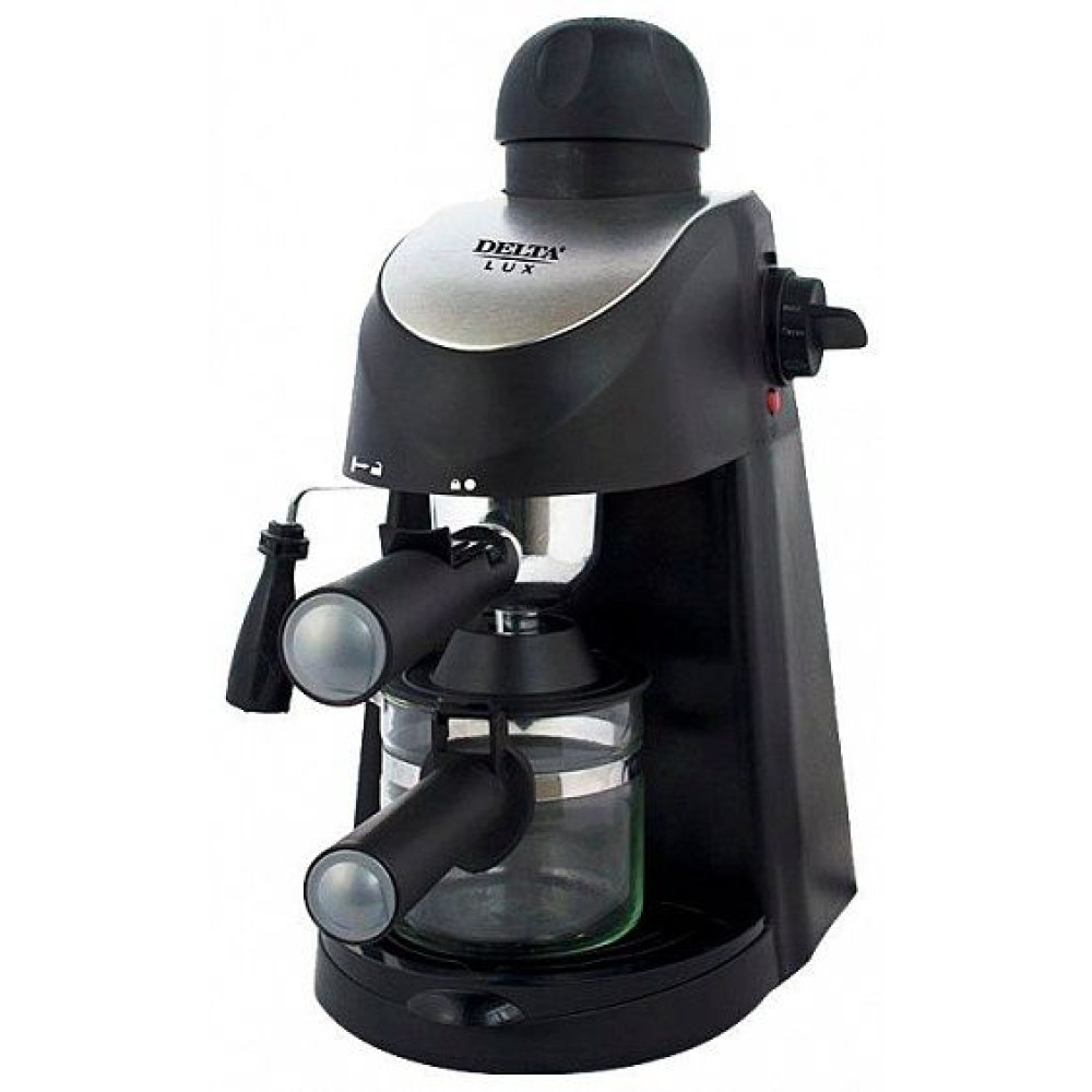 Кофеварка рожковая DELTA LUX DL-8150К черная