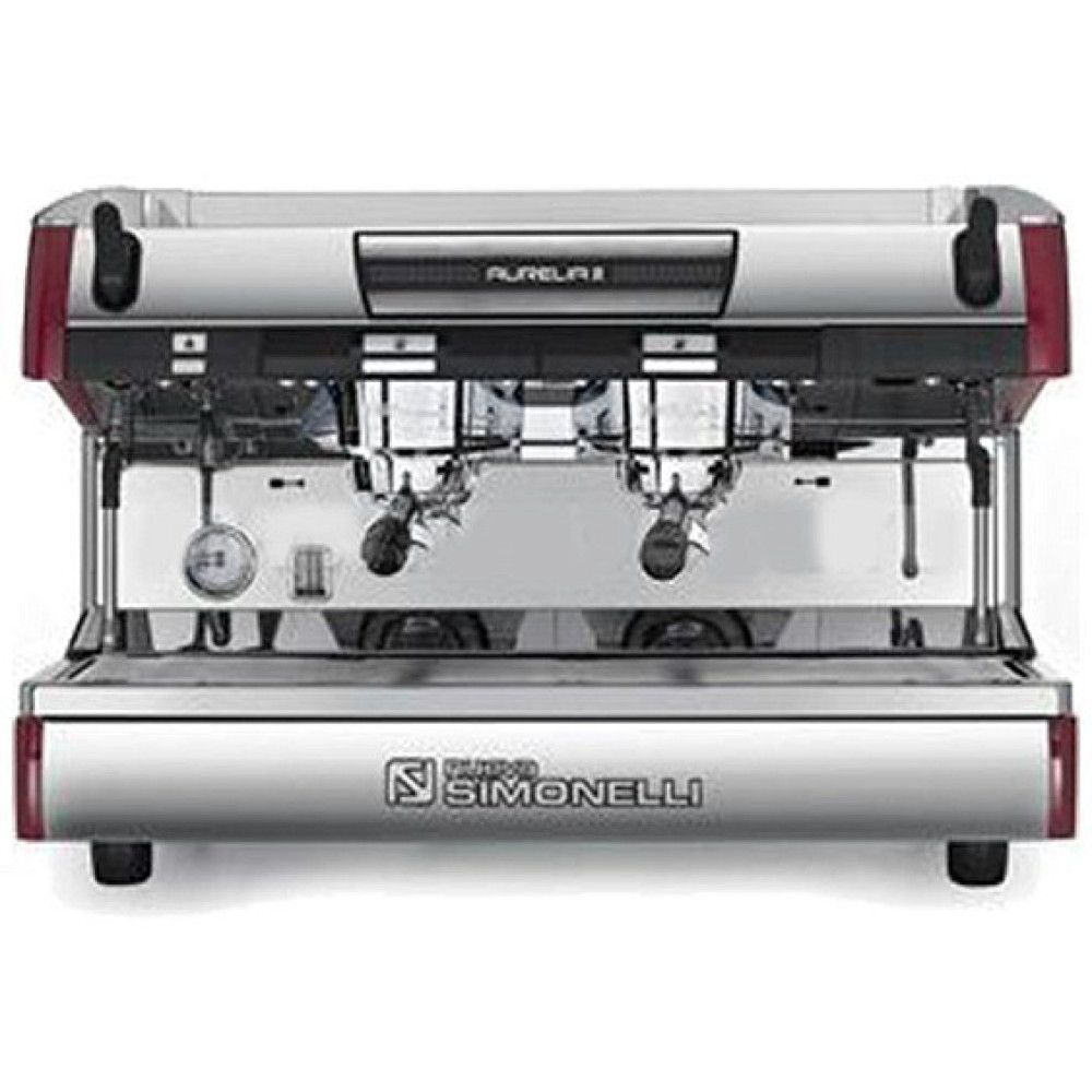 Кофемашина NUOVA SIMONELLI Aurelia II 2Gr S red