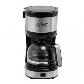 Кофеварка FIRST 5464-4 Black/Steel