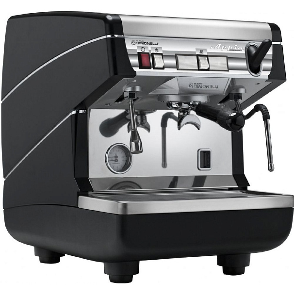 Кофемашина NUOVA SIMONELLI Appia II 1Gr S black