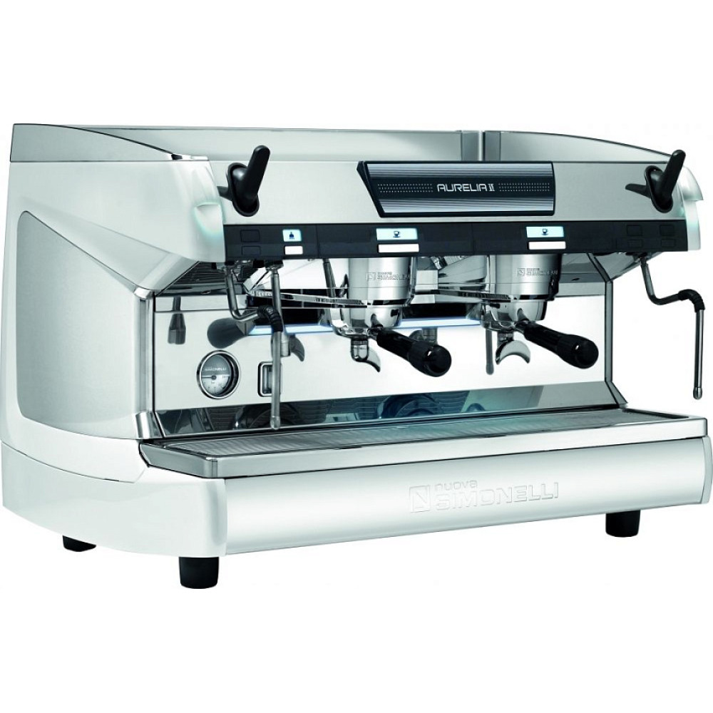 Кофемашина NUOVA SIMONELLI Aurelia II 2Gr S pearl white