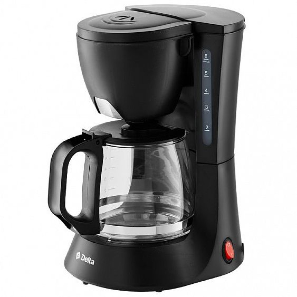 Капельная кофеварка DELTA DL-8153 черная