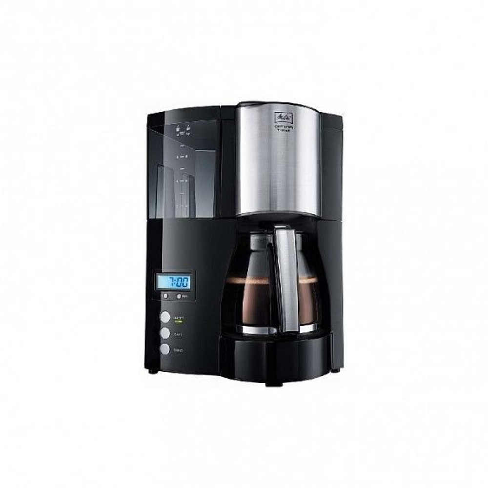 Кофеварка MELITTA optima glass timer черный