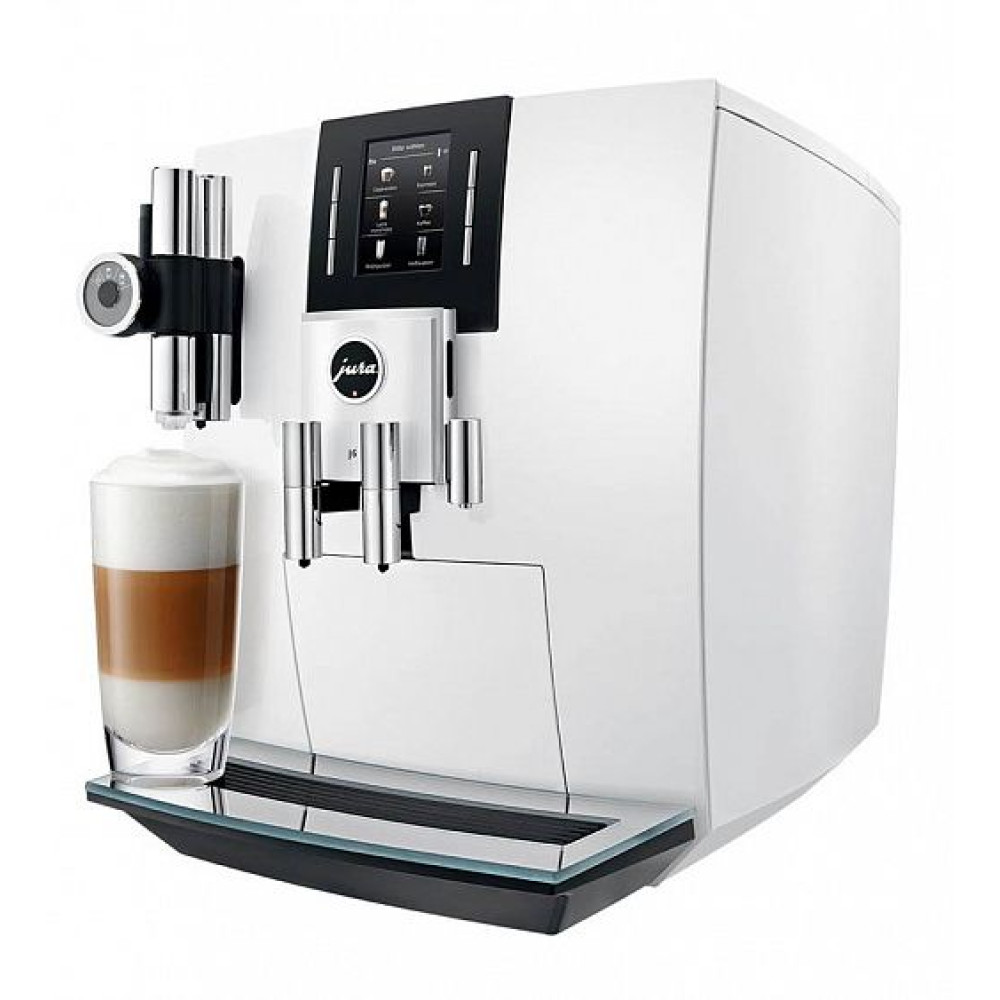 Кофемашина JURA J6 Piano White 15165