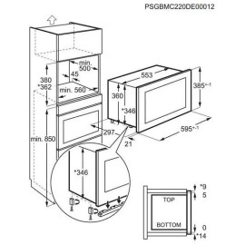 Микроволновая печь AEG MSB2057D-B