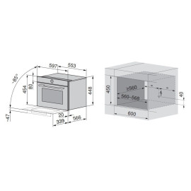 Микроволновая печь V-ZUG CombiMiwell V4000 45 CM4T-24025 платина