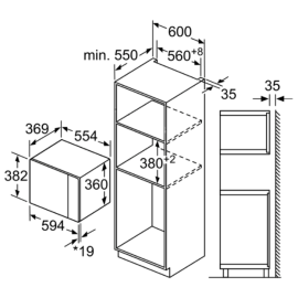 Микроволновая печь Bosch BFL 554MS0