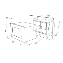 Микроволновая печь AKPO MEA 82008 MMP01 BL