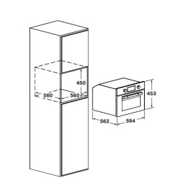 Микроволновая печь FULGOR Milano FUGMO 4505 MT MBK