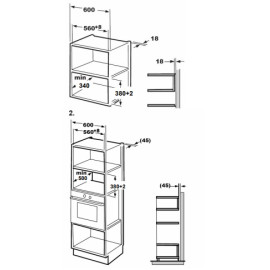 Микроволновая печь HiSTORY MIH 28BG MBK
