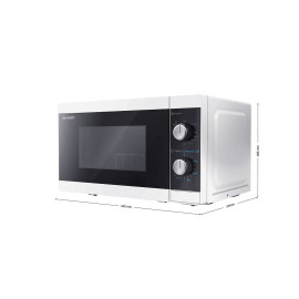 Микроволновая печь SHARP YC-MG01E-W