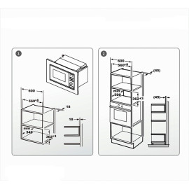 Микроволновая печь EXITEQ EXM-108 white