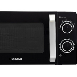 Микроволновая печь HYUNDAI HYM-M2052 черный/серебристый
