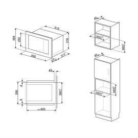 Микроволновая печь SMEG FMI625CN
