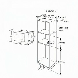 Микроволновая печь THOMSON BMO10-S2102
