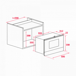 Микроволновая печь TEKA MWR 22 BI BB (40586301)