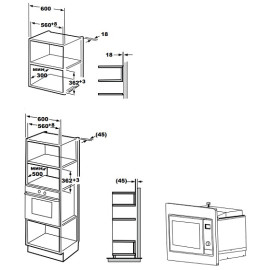 Микроволновая печь MONSHER MMH 200 X