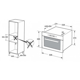 Микроволновая печь Bauknecht EMCCE 8138 PT