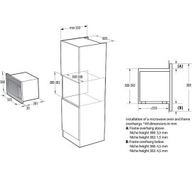 Микроволновая печь GORENJE BM251SG2WG
