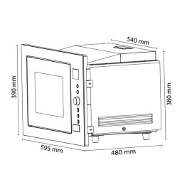 Микроволновая печь CASO EMCG 32