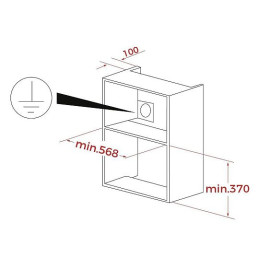 Микроволновая печь TEKA ML 8210 BIS WHITE MARBLE (112060009)