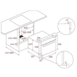 Микроволновая печь TEKA MLC 8440 NIGHT RIVER BLACK (111160003)