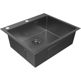 Кухонная мойка PAULMARK BRIM-EDGE PM775951-GM