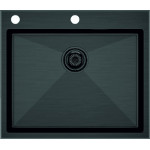 Кухонная мойка PAULMARK BRIM-EDGE PM775951-GM