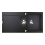 Кухонная мойка GROHE K500 черный гранит (31646AP0)