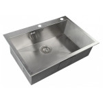 Кухонная мойка ZORG INOX X-7551 сталь