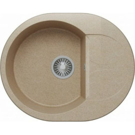 Кухонная мойка POLYGRAN Atol-620 №302 песочный